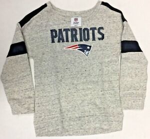 New England Patriots NFL Girls Sparkle Name Pullover Sweatshirt CHOOSE SIZE