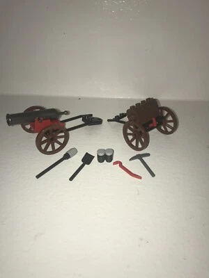 Lego Western Civi War Cannon, conjunto de caixão. Vem com tudo retratado. - Imagem 1 de 2