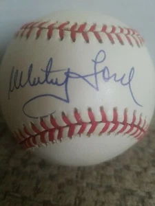 Whitey Ford NY Yankees Autographed Signed Baseball *MINT* - Picture 1 of 5