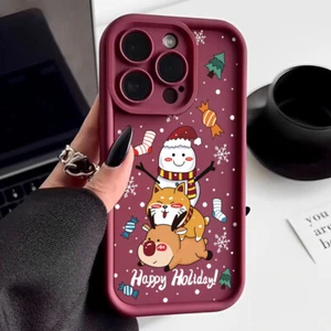 Cute Silicone For iPhone 15 Pro Max 14 13 12 11 8 7 ShockProof Soft Case Cover - Picture 1 of 23