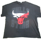 Chicago Bulls Shirt Adult 3XL Red White Logo NBA Basketball Athletic Mens