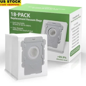 iRobot Roomba Vacuum Bags 18 Pack Automatic Dirt Disposal i3 i4 i6 i7 j7 s9 New - Picture 1 of 8