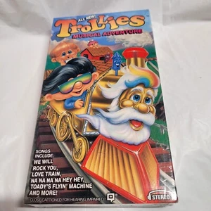 RARE~All New Trollies Musical Adventure (VHS, 1993) Factory Sealed - Picture 1 of 6