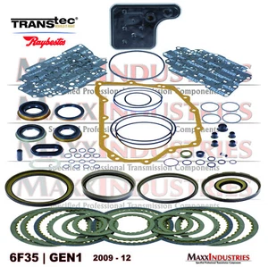 Fits Ford 6F35 Transmission Rebuild Kit TransTec 2009-2012 Ford Lincoln Mazda - Picture 1 of 11