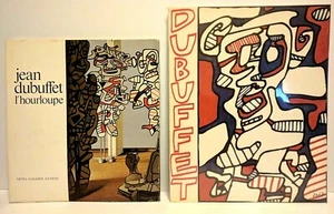 Jean Dubuffet l'hourloupe Artel Galerie, Exposition Fevrier Galerie Beyeler SET - Picture 1 of 7