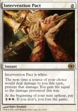MTG-1x-Heavy Play, English-Intervention Pact - Foil-Future Sight