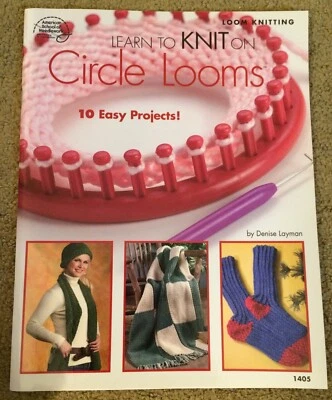 LEARN To KNIT On CIRCLE LOOMS Paperback - Image 1 of 2
