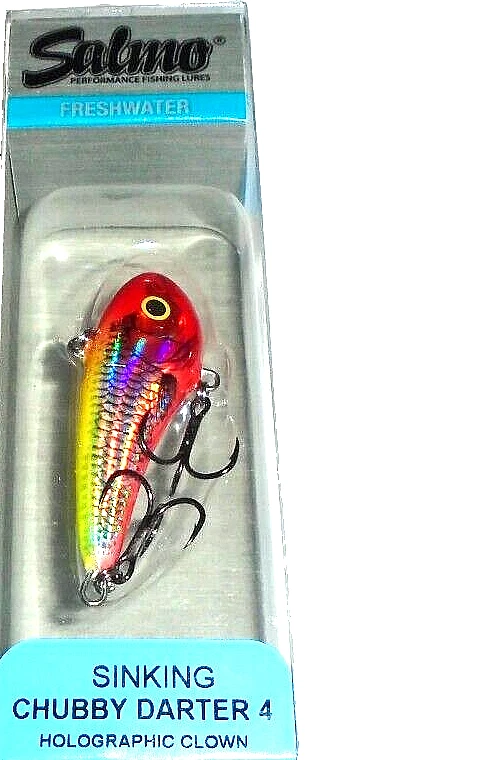 Plantilla de hundimiento Salmo Chubby Darter #4 (payaso holográfico) Foto 1 de 1