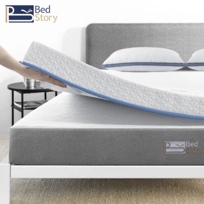 BEDSTORY Coprimaterasso rigido 10 cm 7,5 cm 5 cm H2&H3 H3-H4 o H5-H6 topper