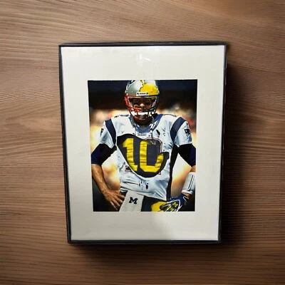 New England Patriots Tom Brady Universidad de Michigan Fútbol NFL Impresión 8x10 Foto 1 de 2