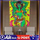 Psychedelic Women Tapestry Wall Hanging Rugs Beach Mat Bedroom Decor (145X200cm)