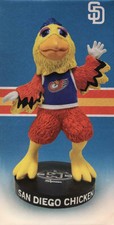 New SAN DIEGO CHICKEN 2019 BOBBLE HEAD In Box Padres Baseball SD Mascot SGA NIB