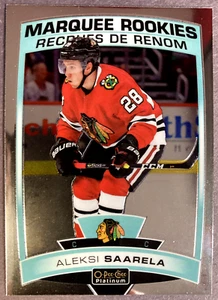 2019-20 OPC  Platinum Marquee Rookies #162 Aleksi Saarela Chicago Blackhawks RC - Picture 1 of 1