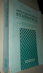 BUCH: ANWENDUNGEN DER STATISTIK - FRANCO JUSTI - CACUCCI ED - Bild 1 von 1