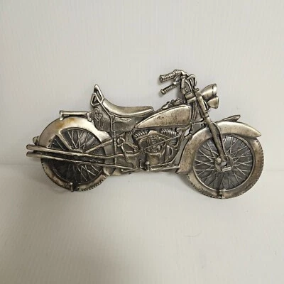 Porta llaves de moto de peltre ¡RARO Y ÚNICO! Vintage Foto 1 de 4