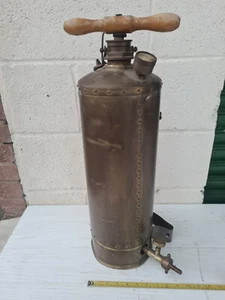 Messing Gartenspritze The Four Oaks Sutton Coalfield 66 cm hoch Vintage 40-50er ? - Bild 1 von 17