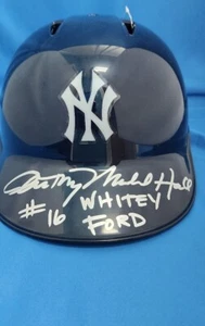 Anthony Michael Hall Signed New York Yankees F/S Batting Helmet JSA Whitey Ford - Picture 1 of 7