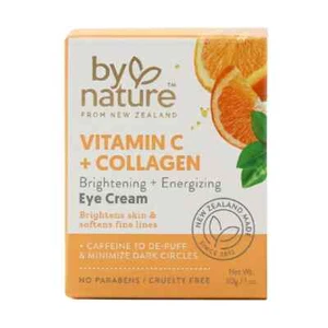 BY NATURE VITAMIN C + COLLAGEN BRIGHTENING + ENERGIZING EYE CEAM 1 OZ / 30 g - Picture 1 of 1