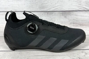 Adidas Parley x The Road BOA Black Cycling Shoes Men's 6.5 Womens 7.5 GW6266 New - Picture 1 of 14