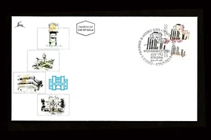 ISRAEL 2000 BUILDINGS & HISTORIC SITES - MIZPE REVIVIM #1427 FDC - Picture 1 of 1