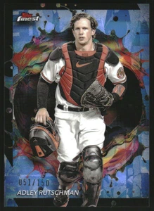 2024 Finest Sky Blue Refractors #210 Adley Rutschman /150 - Picture 1 of 2