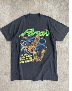 2-seitiges 1989 Poison Security Shirt, Geschenk für Fan, Rockband, Baumwolle - Bild 1 von 2