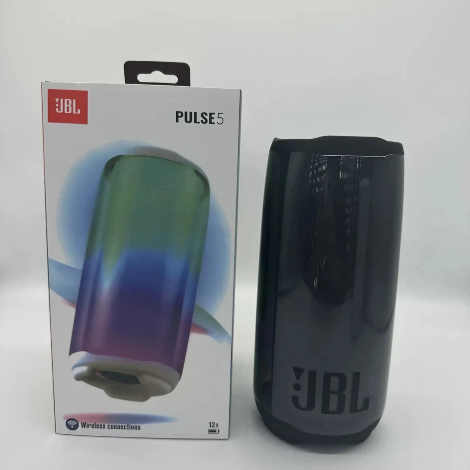 Brandneu JBL Pulse 5 Tragbarer Bluetooth Lautsprecher - Schwarz - Bild 1 von 1