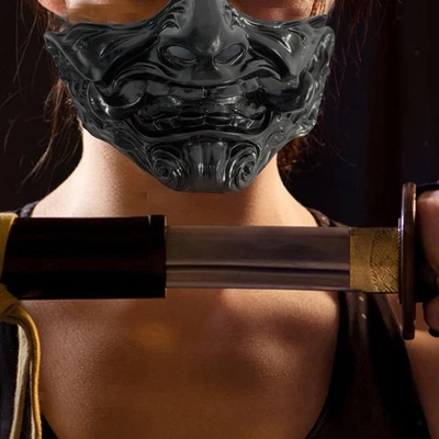Samurai-Maske, Party-Requisite, Cosplay-Maske für Verkleidungspartys und - Bild 1 von 4