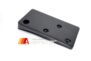 Carbon Fiber Front Number License Plate Bracket fits Mitsubishi Evolution EVO 10 - Picture 1 of 4