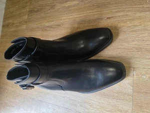 Paul Smith Designer Boots Size 6 EU 40 Black Leather - Picture 1 of 18