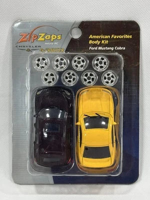ZipZaps Micro RC American Favorites Body Kit Ford Mustang Cobra & PT Cruiser-New - Image 1 of 4