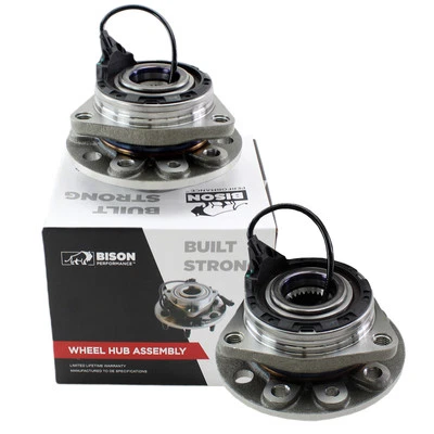 Juego de 2 piezas de conjunto de buje de cojinete de rueda delantera o trasera Bison Performance para Saab 9-3 Foto 1 de 4