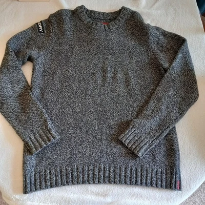 Superdry  Sweater Jumper Pullover Wool Acylic Nylon Grey  XXL - Image 1 of 4