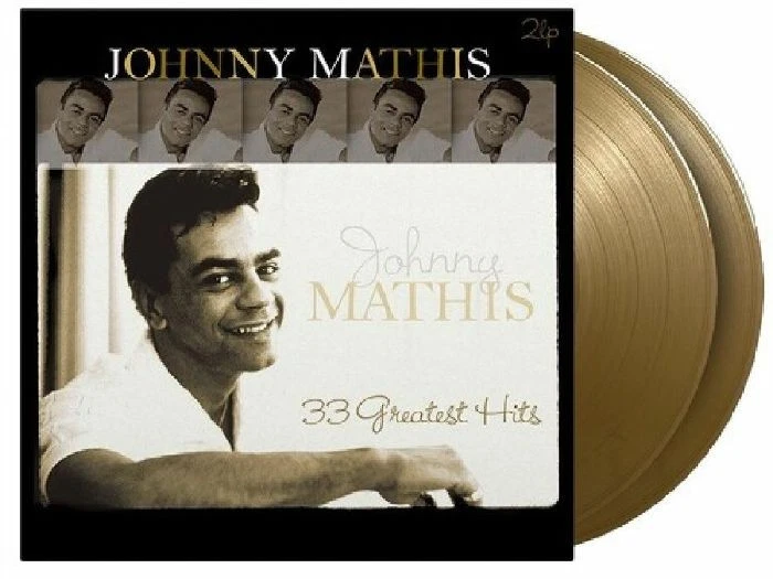 MATHIS, Johnny - 33 Greatest Hits (reissue) - 180 GRAM GOLD VINYL 2XLP - Image 1 of 1