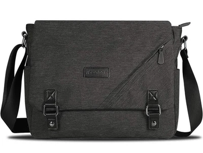 ibagbar Messenger Bag Satchel Shoulder Crossbody Bag Black - Image 1 of 4