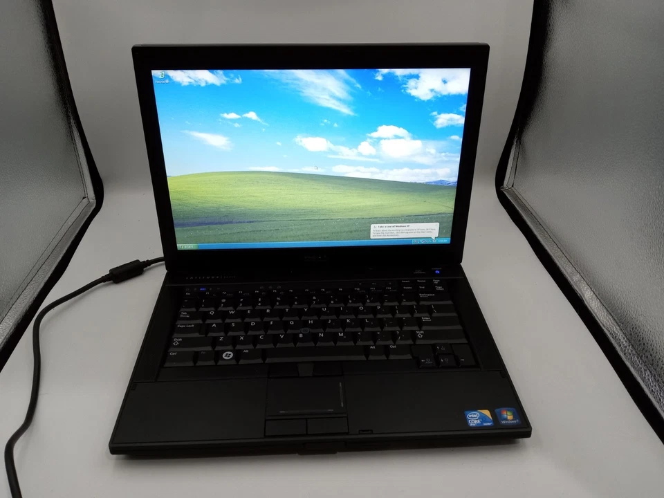 Dell Latitude e6410 14" Laptop Intel i5 4GB 320GB XP 3100M -NO BATT -READ -RR - Image 1 of 4
