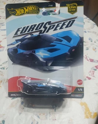 Hot Wheels Premium Car Culture Euro Speed Bugatti Bolide Real Riders Diecast New - Image 1 of 2