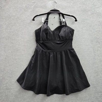 Traje de baño Torrid para mujer 00 negro sin mangas Foto 1 de 4