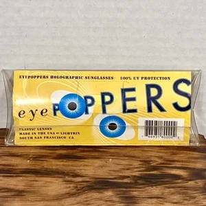 Lightrix EYEPOPPERS Holographic Sunglasses Eyeball 100% UV Protection USA Made - Picture 1 of 4