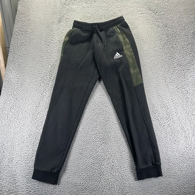 Adidas Pant Mens S Black Cotton Sweatpants Jogger Straight Leg Workwear Outdoor - Image 1 of 4