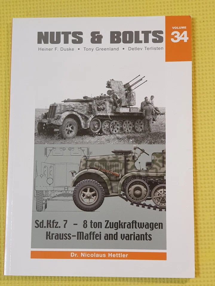 NUTS BOLTS 34 SdKFZ 7 tiger panther dragon trumpeter ryefield revell flak pak mg - Bild 1 von 4