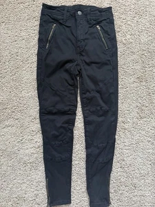 Women’s American Eagle Jeans Size 2 Short Black - Picture 1 of 4