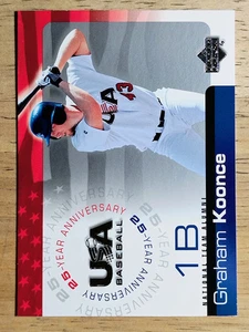 2004 USA Baseball 25th Anniversary #102 Graham Koonce - Picture 1 of 2