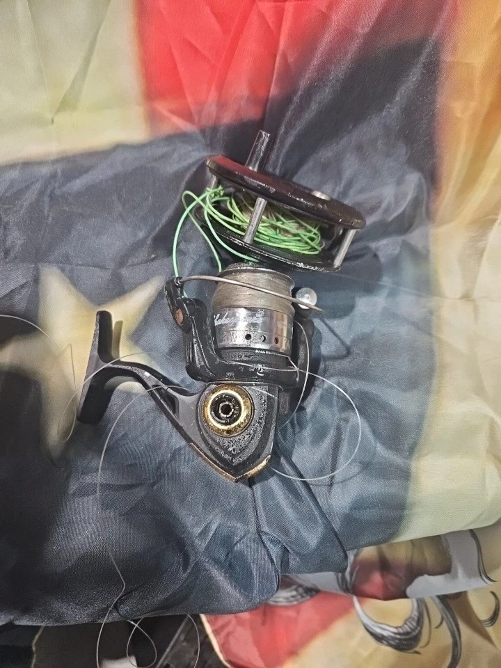 Lote de 2 carretes de pesca solo piezas Foto 1 de 1