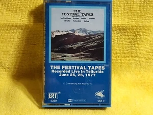 THE FESTIVAL TAPES-TELLURIDE LIVE-GRT/FLYING FISH-1978-/VG++RARE-CASSETTE-C19 - Picture 1 of 10