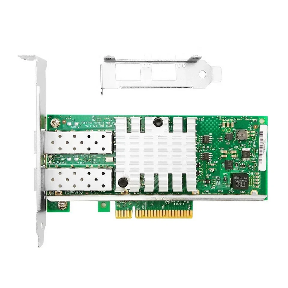 DELL Intel X520-DA2 Server Adapter 10 Gbps Dual Port E10G42BTDA w/ both brackets - Image 1 of 1
