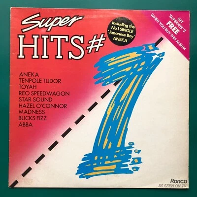 SUPER HITS #1 Synth Pop Disco LP Toyah Madness Aneka Gidea Park ABBA Bucks Fizz - Image 1 of 4