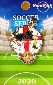 2020 HARD ROCK CAFE LONDON REGIONAL SOCCER FLAG SERIES SAINT GEORGE’S CROSS PIN - Bild 1 von 2