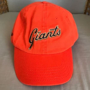NWOT Orange MLB San Francisco Giants baseball cap/hat Game day everyday wear OS - Picture 1 of 9