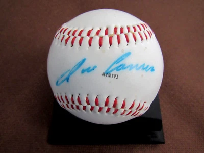 JOSE CANSECO OAKLAND A'S YANKEES RAYS SIGNED AUTO VINTAGE A'S LOGO BASEBALL JSA - Image 1 of 3